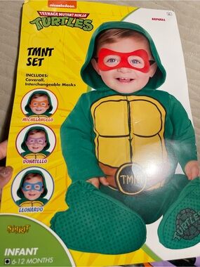 Nickelodeon’s Teenage Mutant Ninja Turtles Infant Costume - Green/Yellow